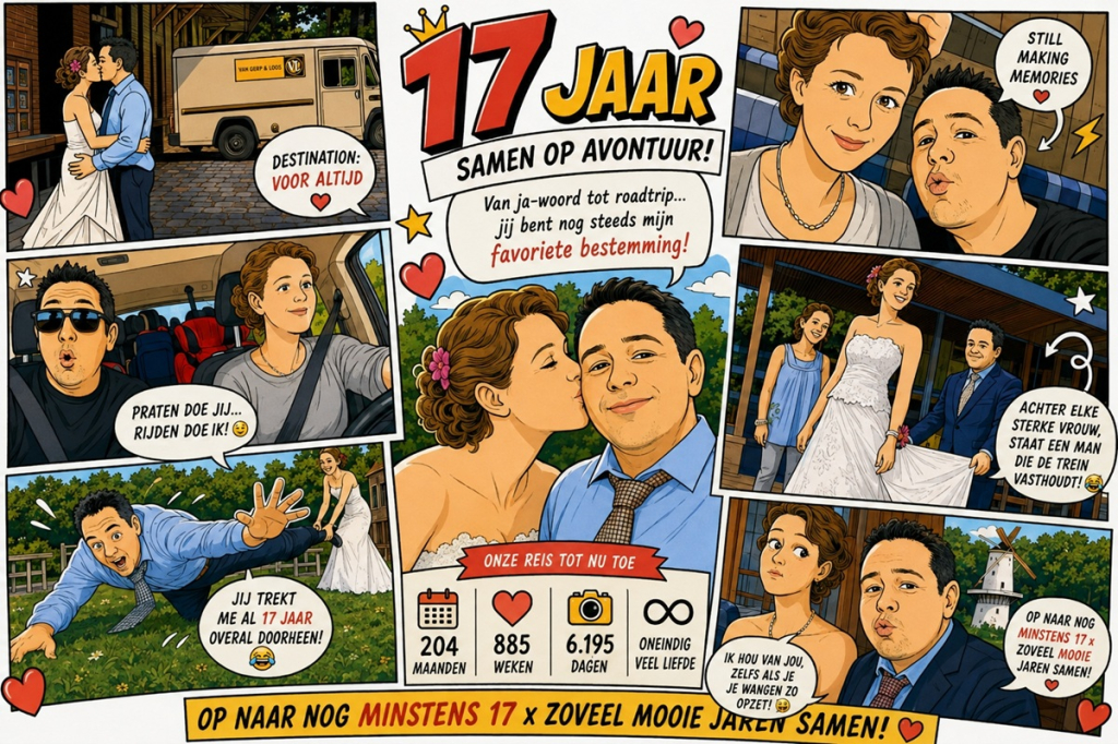 17 jaar al op avontuur