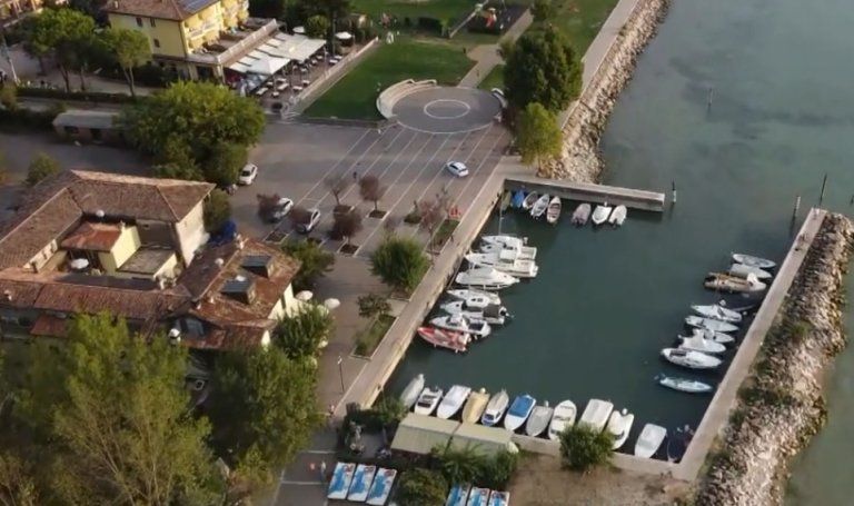 Drone Beelden Italie Gardameer