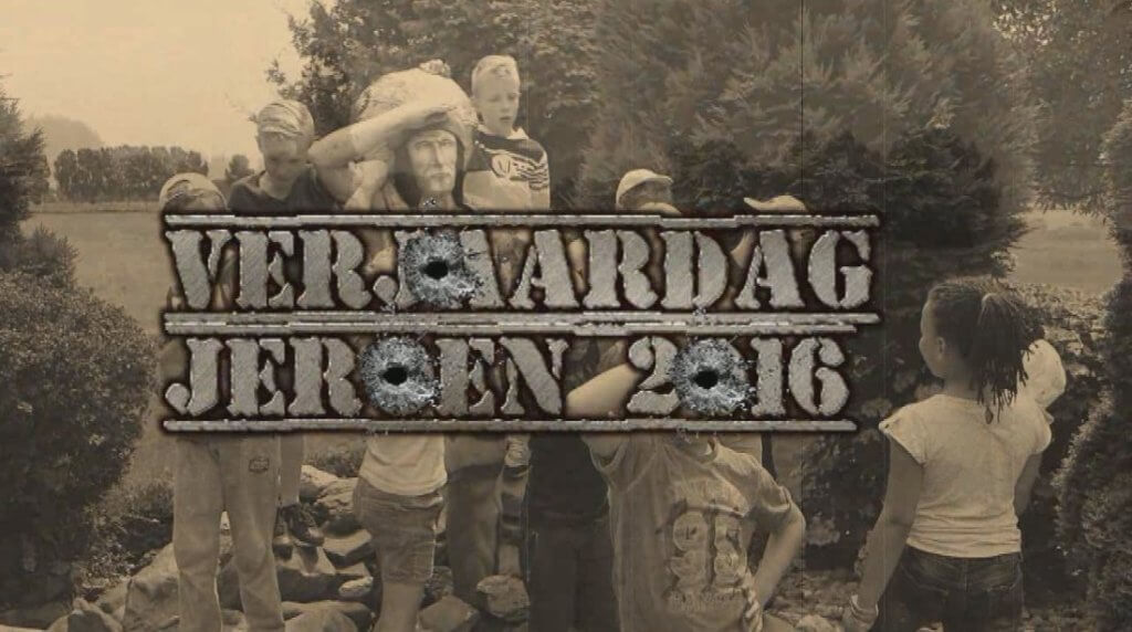 Verjaardag feestje Jeroen 2016