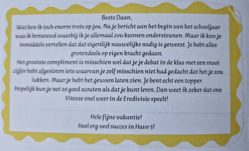 daan rapport