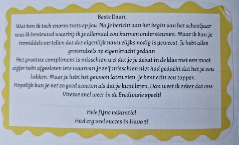 daan rapport
