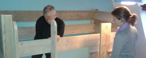 Nieuw bed voor Daan